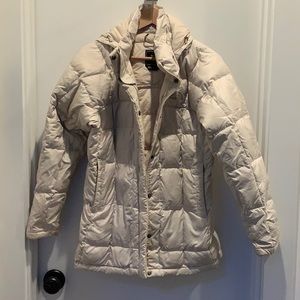 North Face hooded puffer